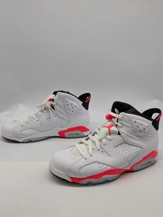 Jordan 6 White & Red High-Top 2014 Basketball Sneakers main image 5